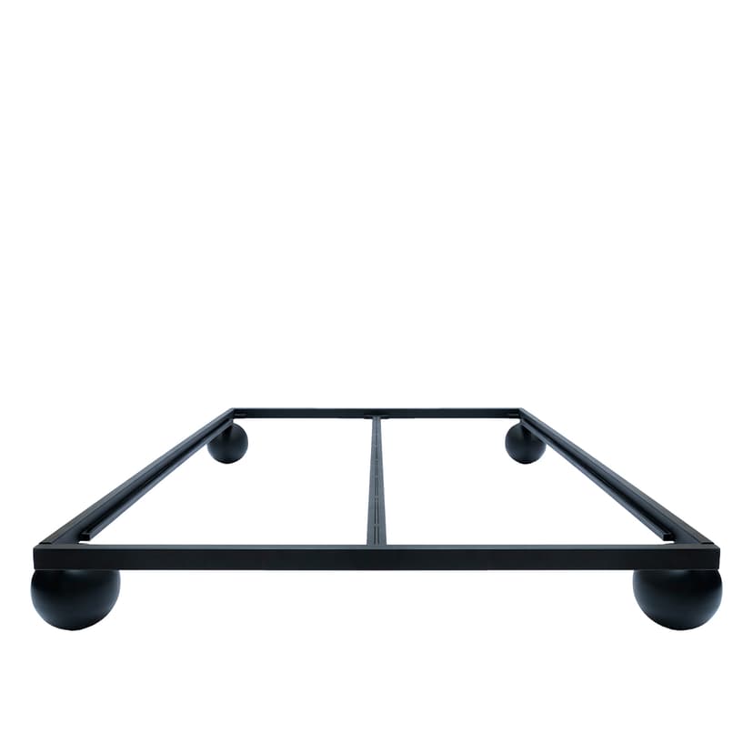 Łóżko stalowe 140 cm czarne Object089, NG Design