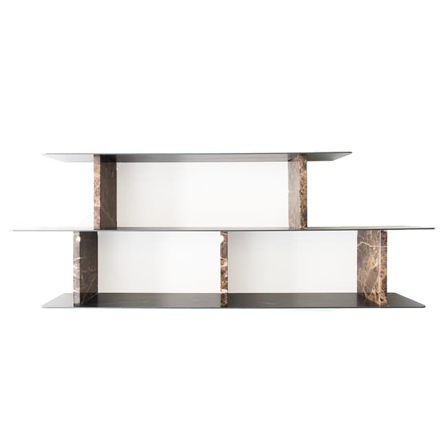 Półka z marmuru i stali Object094, NG Design - WYMIARY