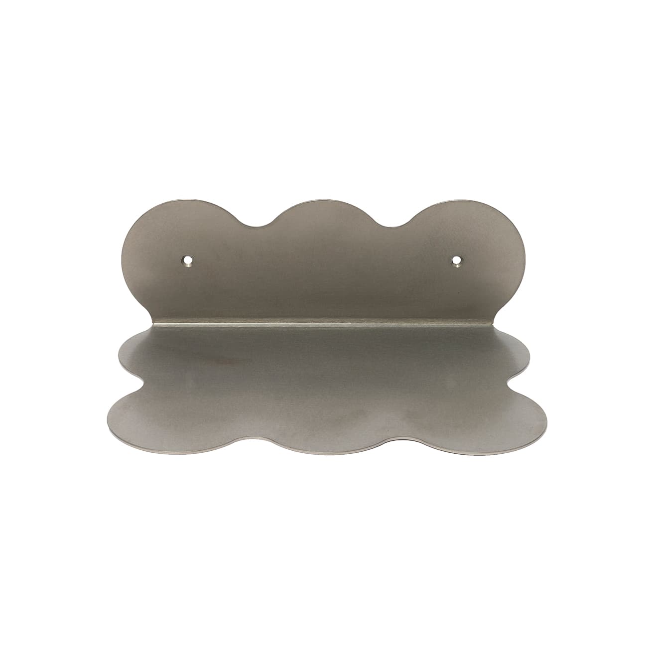 Półka stalowa o falistym kształcie czerwona Object95, Ng Design - 62168