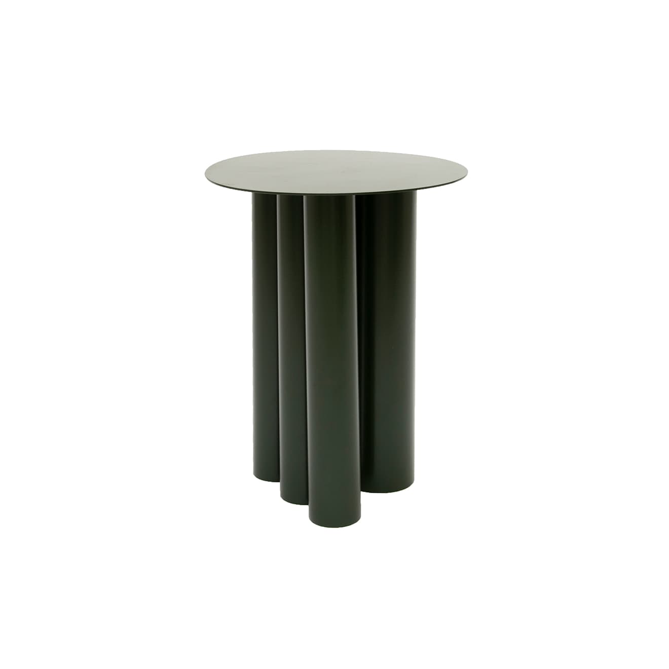 Stalowy stolik butelkowozielony Object063, NG Design