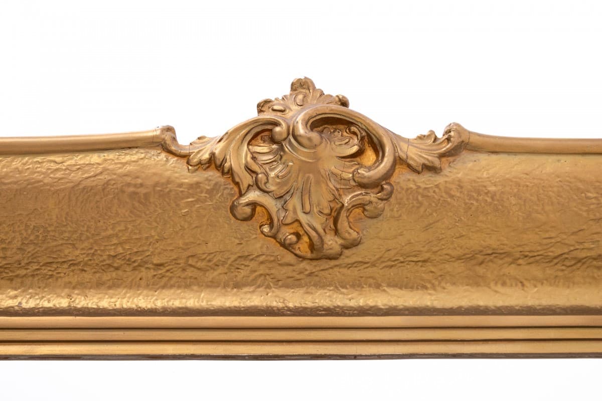 Złote poziome lustro, Francja, styl rokoko - 50283