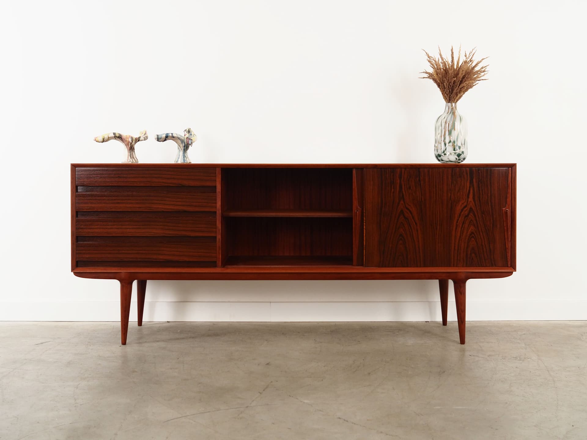 Sideboard, palisander brązowy, Omann Jun, Dania, lata 70. - 59834