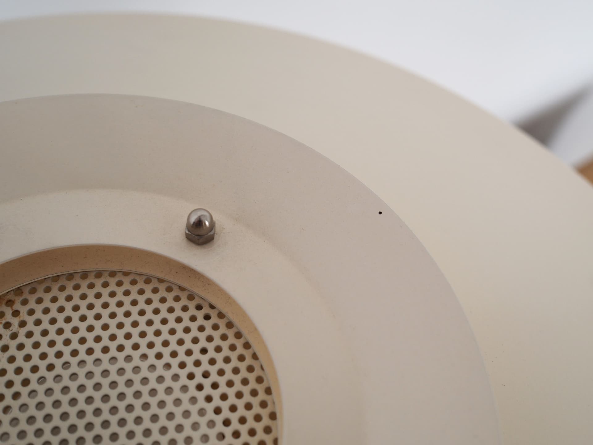 Lampa biurkowa, beżowy, metal, Dania, lata 70. - 59921