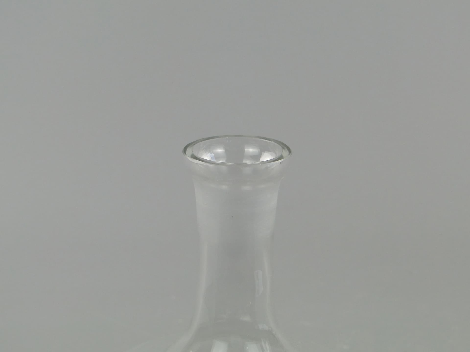 Karafka Art déco, szkło transparentne, Polska, lata 50. - 59978