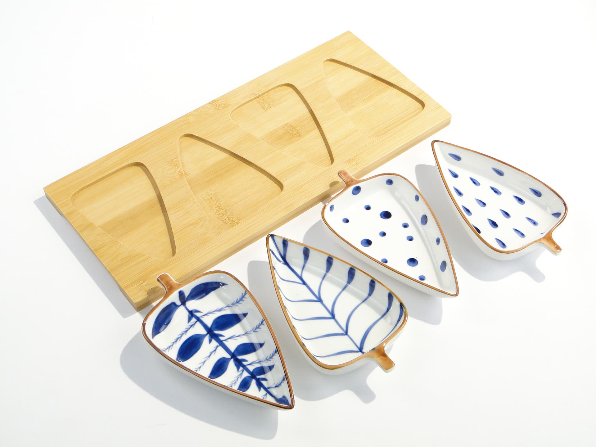 Set of Appetizer Bowls, white, porcelain, 1990s - 60015