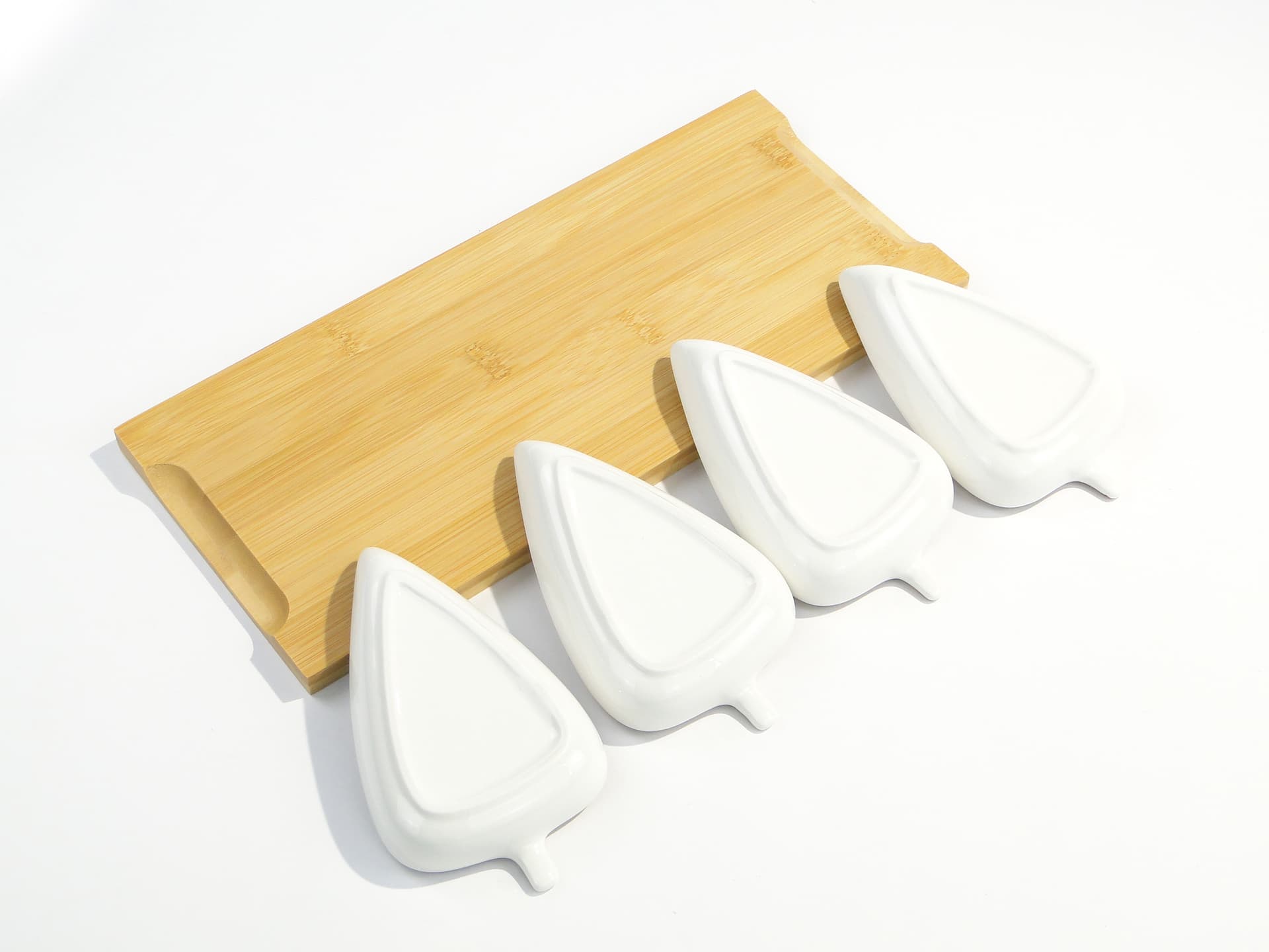 Set of Appetizer Bowls, white, porcelain, 1990s - 60017