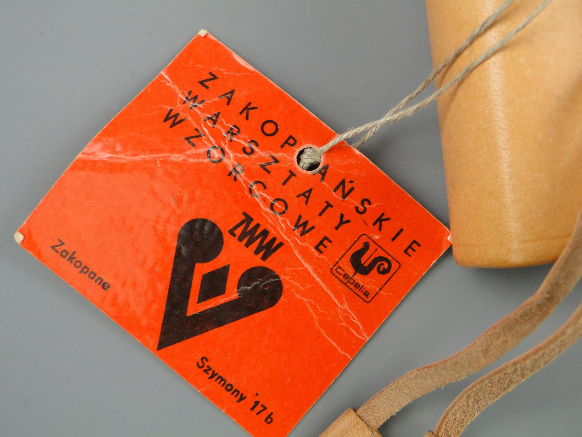 Photo album, beige leather, Poland, 1970s. - 60077