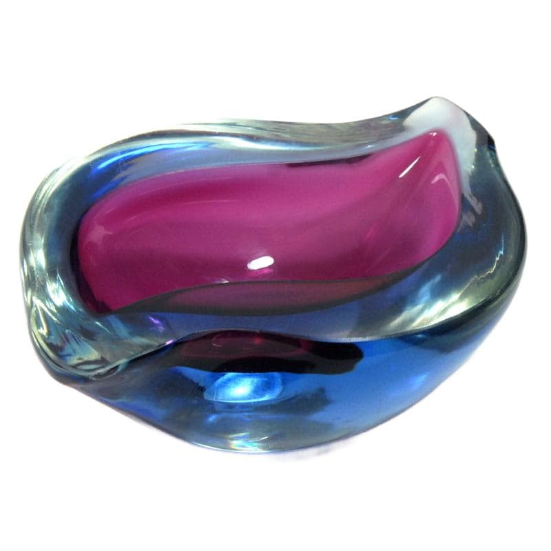 Multicolor Sommerso Glass Bowl, Murano, Italy, 1960s - 5399