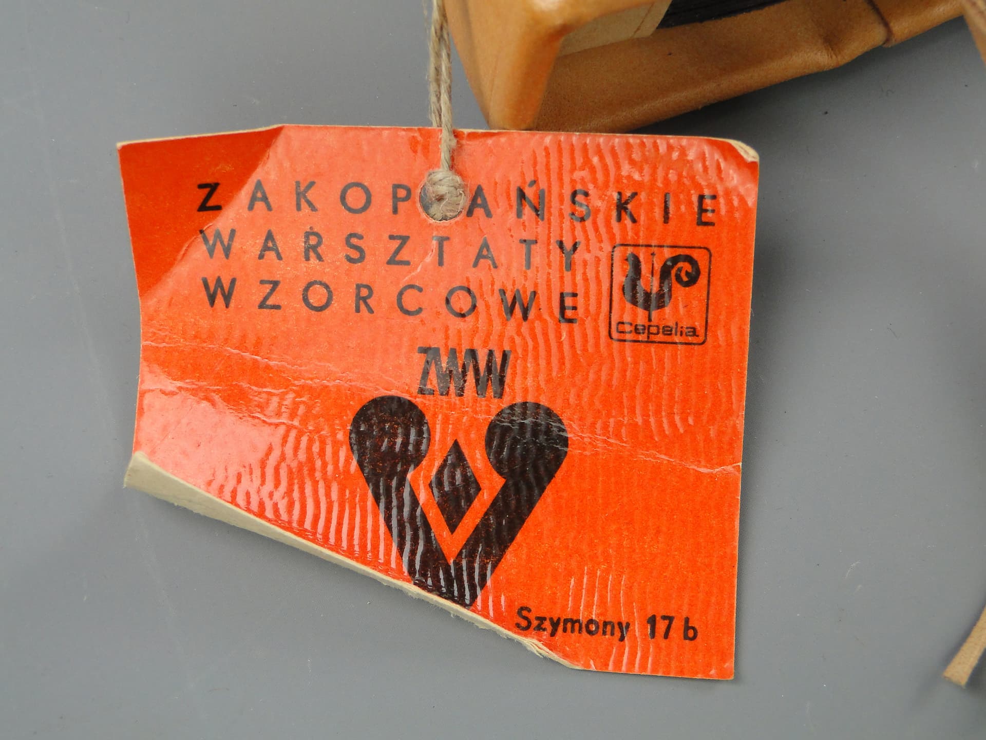 Photo album, beige leather, Poland, 1970s. - 60625