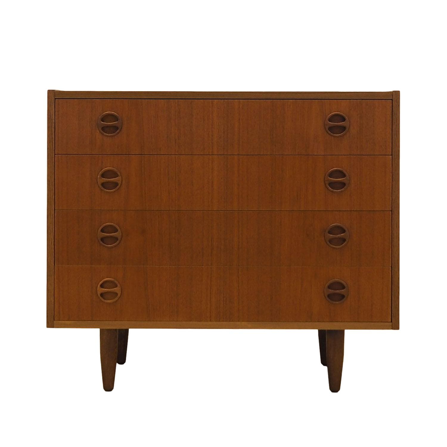 Komoda, tek brązowy, Dania, lata 60.