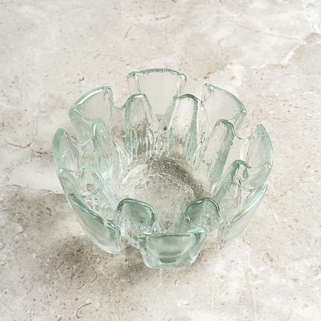 Szklana misa, Humppila Finland, Finlandia, lata 90. - 61007