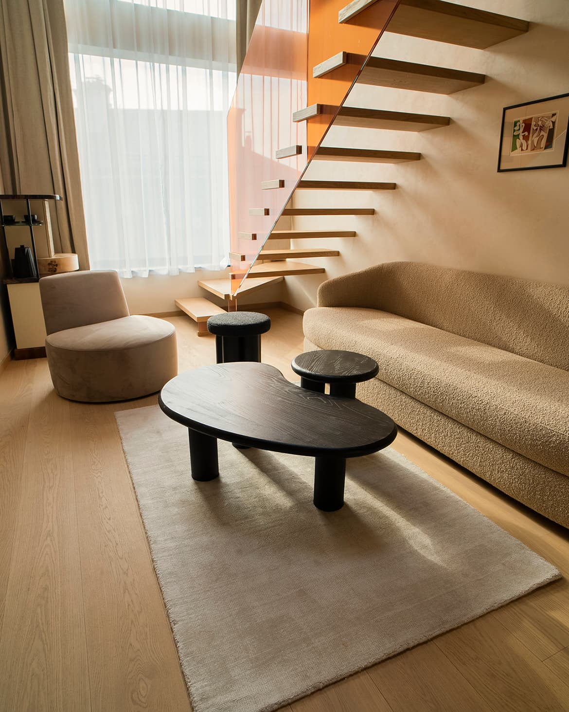 Stolik kawowy Dąb Ecru Object061, NG Design - 61336