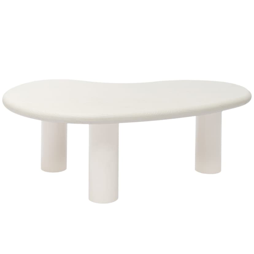 Coffee table 103x69x36 cm black powder-coated steel, ,