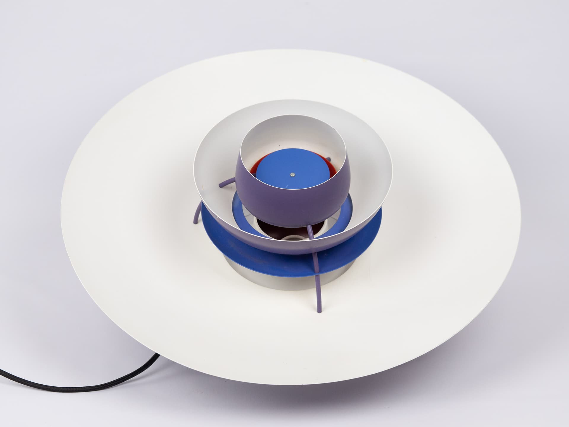 Indigo PH 5 Pendant Lamp, by P. Henningsen for Louis Poulsen, Denmark, 1950s - 61355