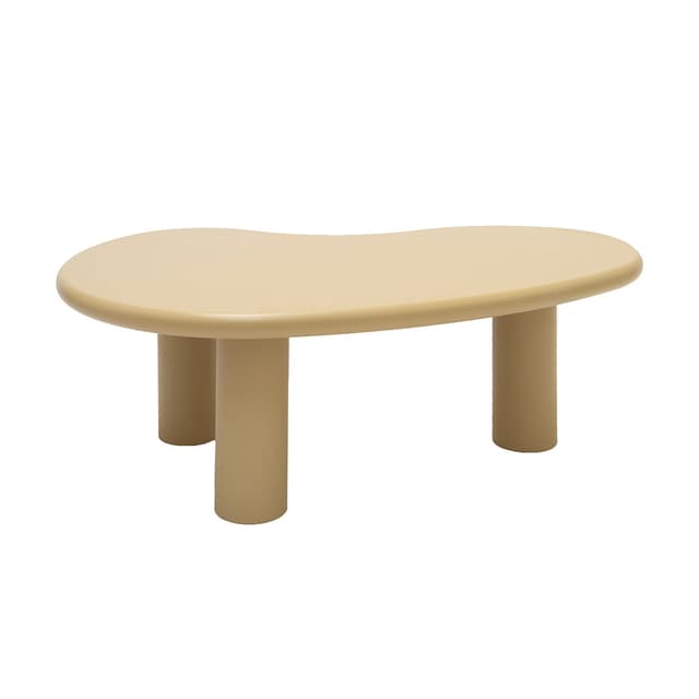 Stolik kawowy MDF Piaskowy Mat Object061, NG Design - WYMIARY