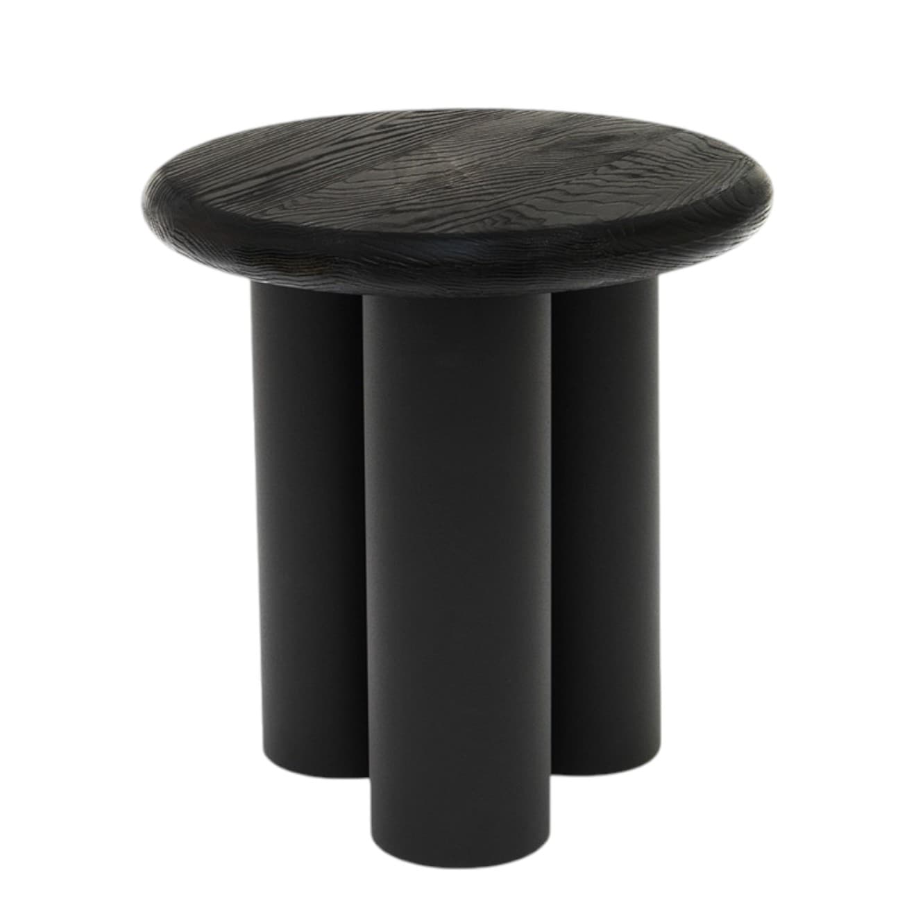 Stolik pomocniczy Ø40x41 cm dąb czarny Object062, NG Design