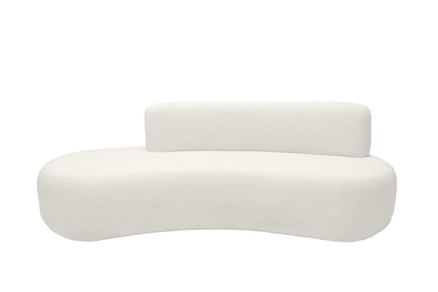 Sofa w tkaninie boucle Pearl Object050, NG Design - WYMIARY