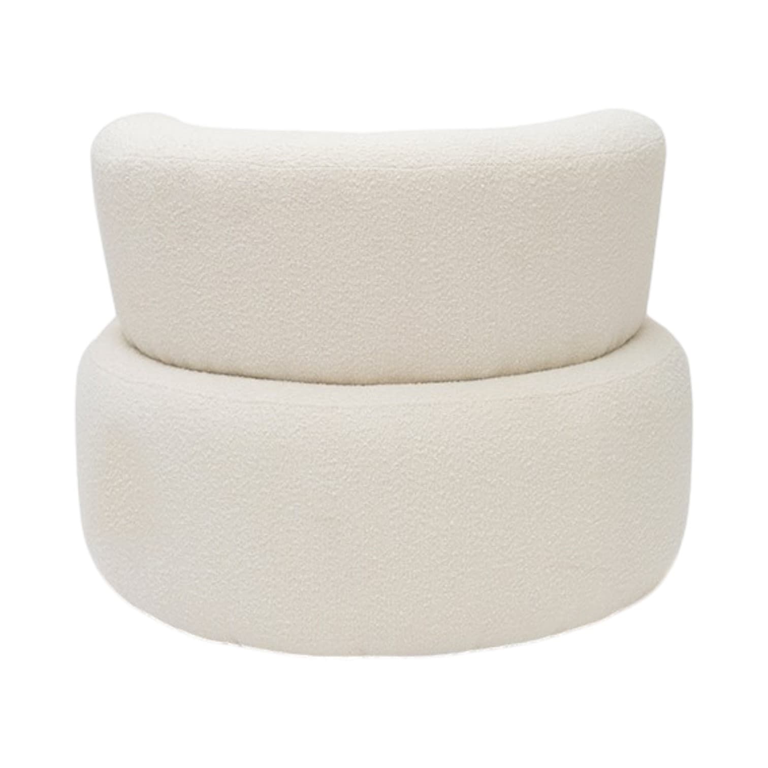 Fotel tapicerowany tkanina boucle Nata Object051, NG Design - 63367