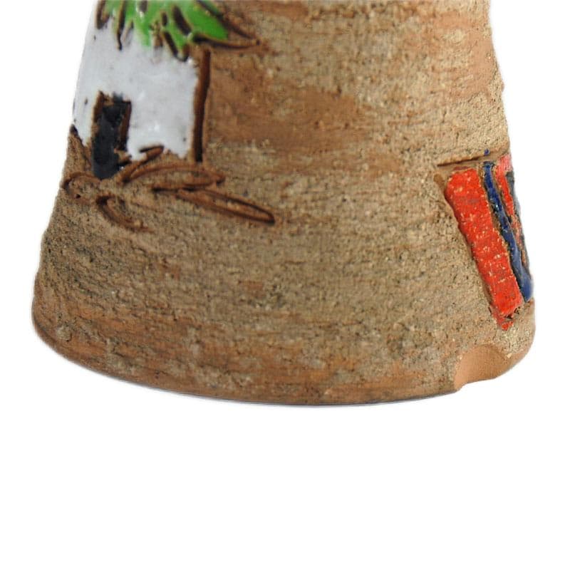 Beżowy wazon sgraffito, Fratelli Fanciullacci, Włochy, lata 60. - 5440