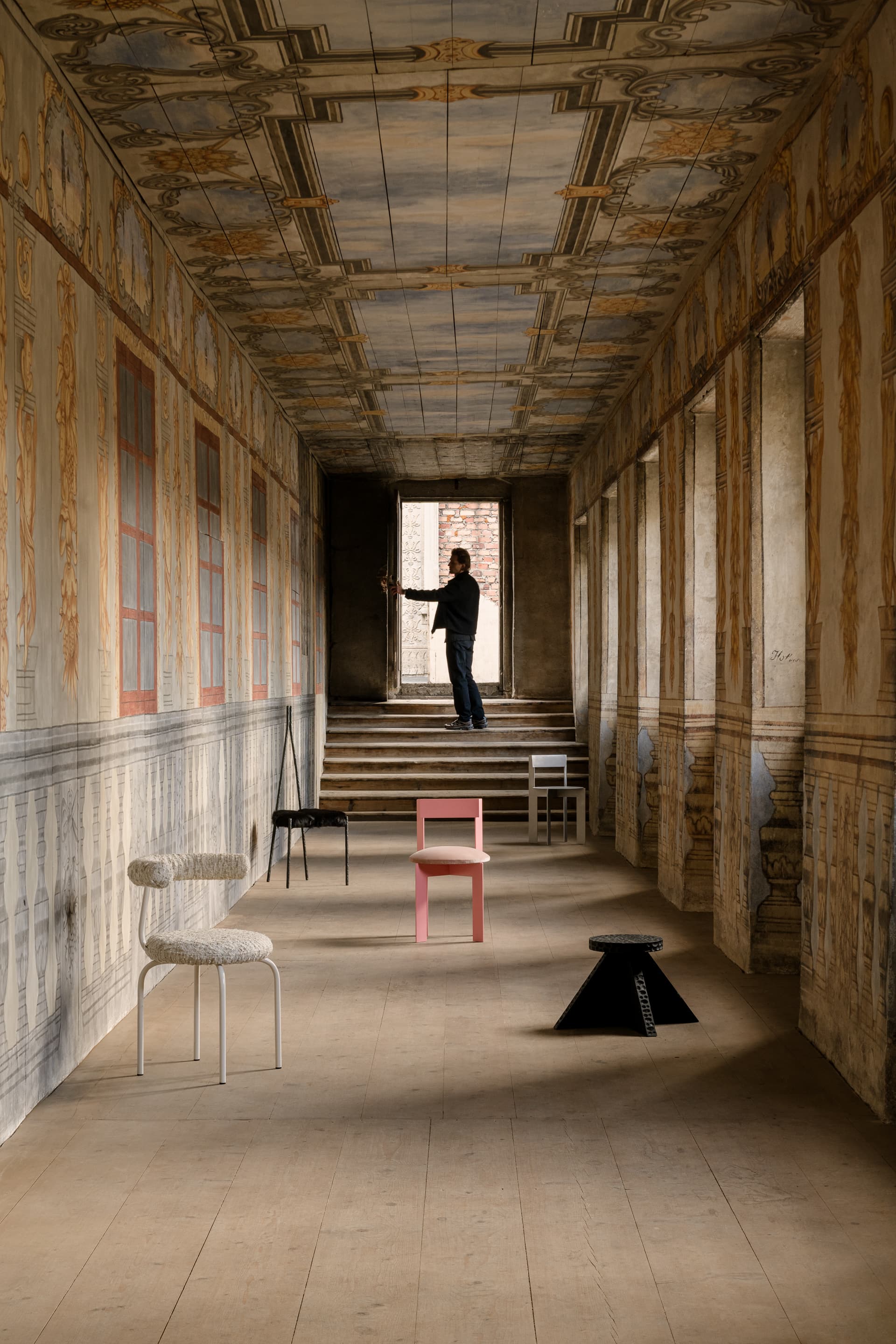 Krzesło szczotkowane aluminium Object111, NG Design - 62157