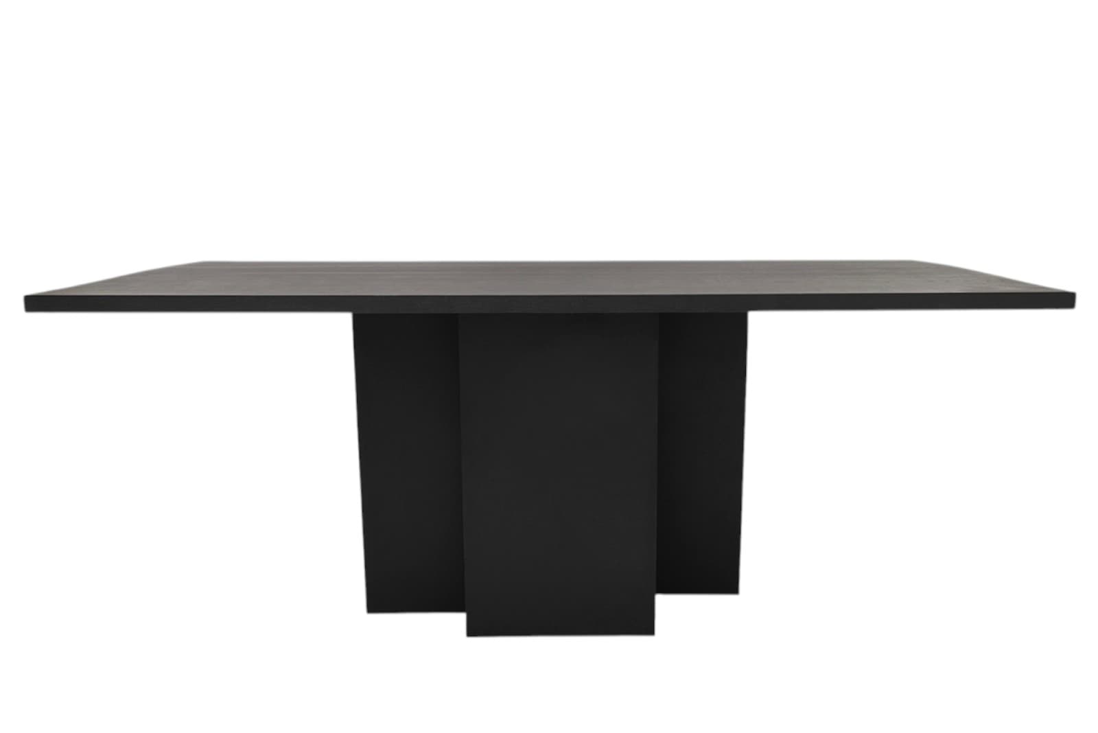 Stół 140x90x76 cm dąb lite drewno, stal czarna Object056, NG Design