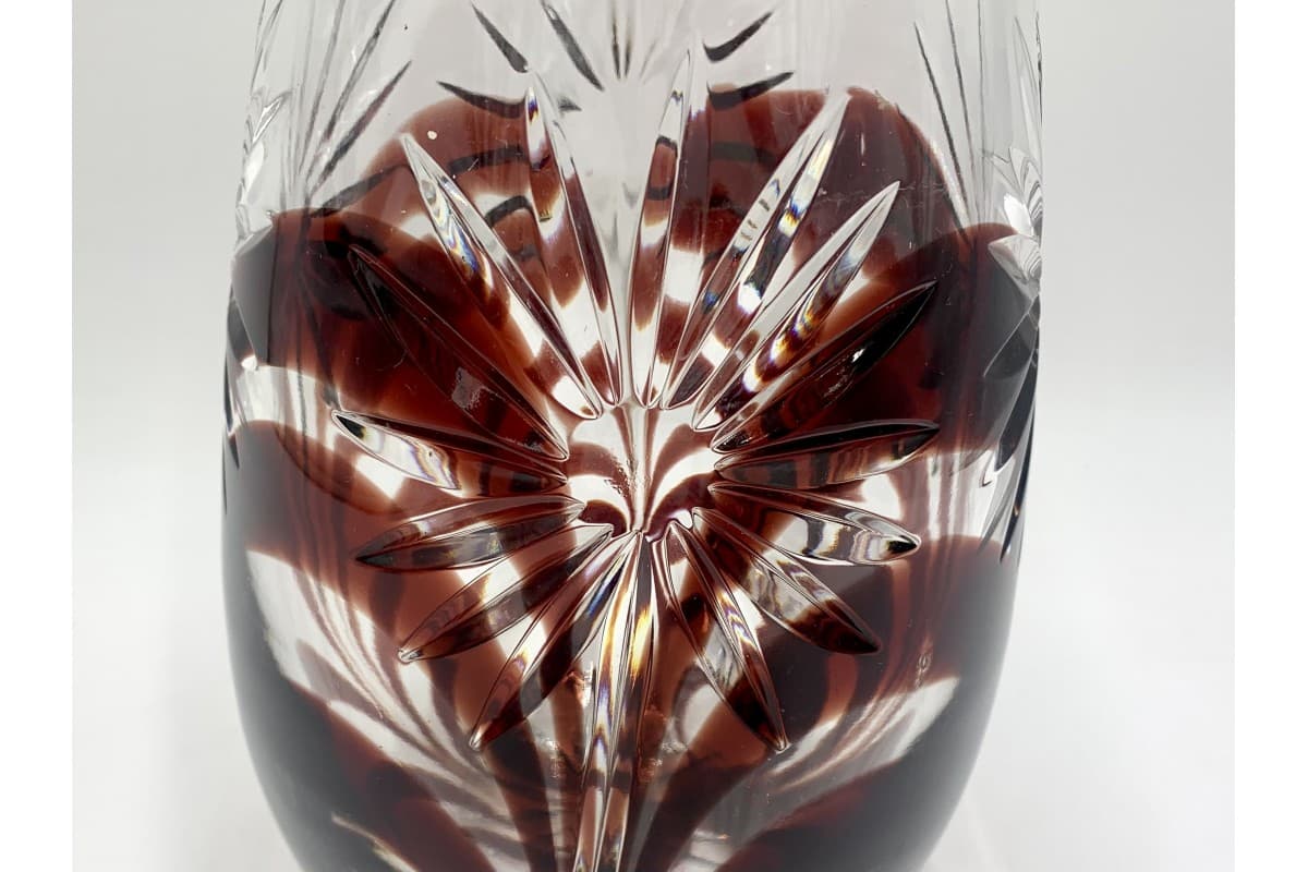 Kryształowy wazon, Huta Szkła Julia, Polska, lata 60. - 62609