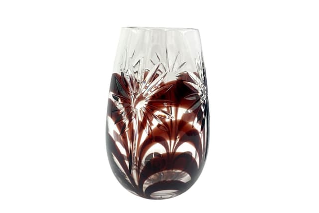 Kryształowy wazon, Huta Szkła Julia, Polska, lata 60. - WYMIARY