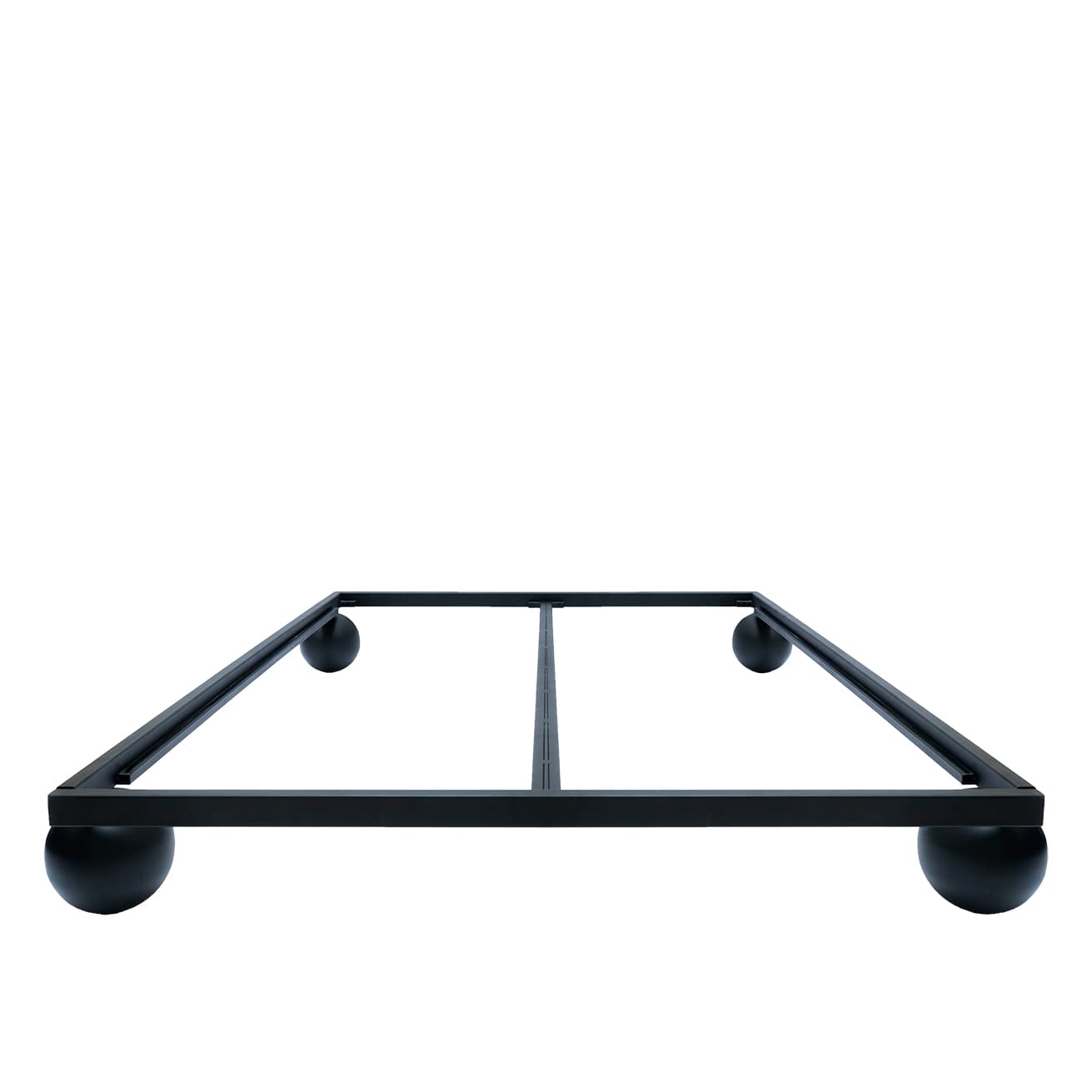 Łóżko stalowe 200 cm czarne Object089, NG Design