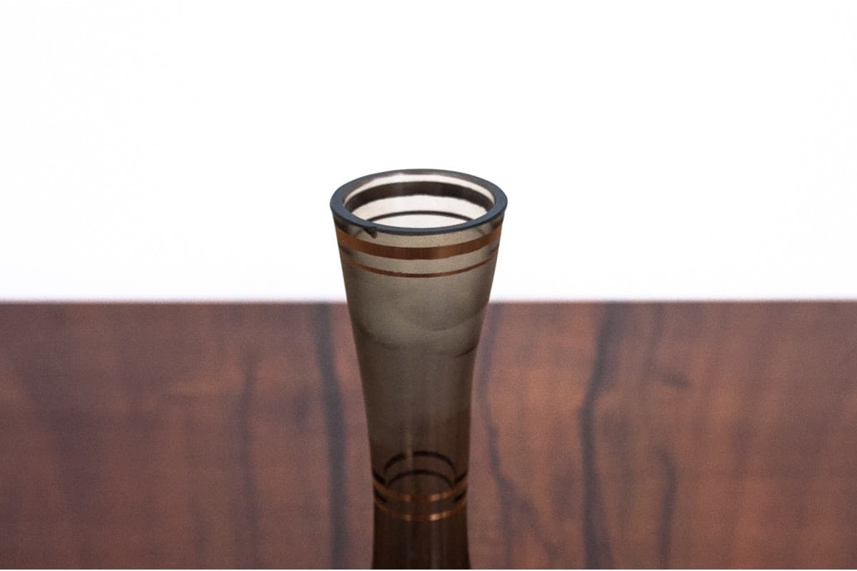 Karafka z czarnego szkła, Polska, lata 60. - 62703