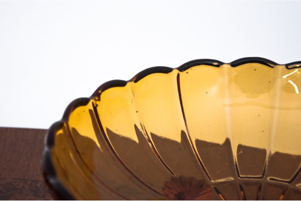 Komplet szklanych półmisków, Polska, lata 70. - 62708