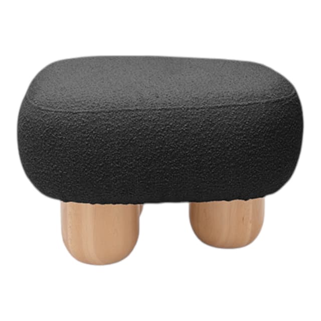 Puf Object049 boucle Grpahite, NG Design - WYMIARY