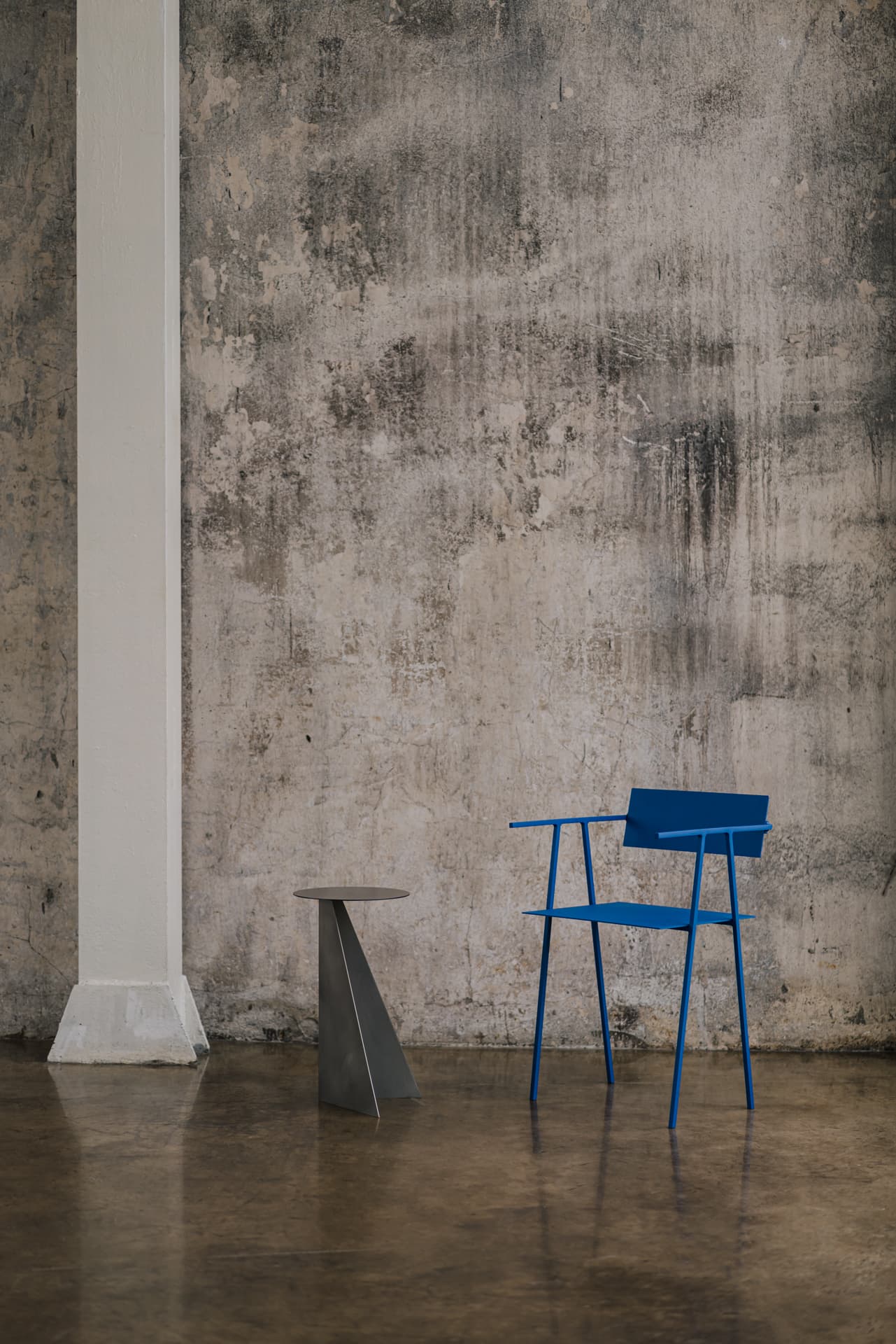 Stolik pomocniczy stalowy Object084, NG Design - 62834