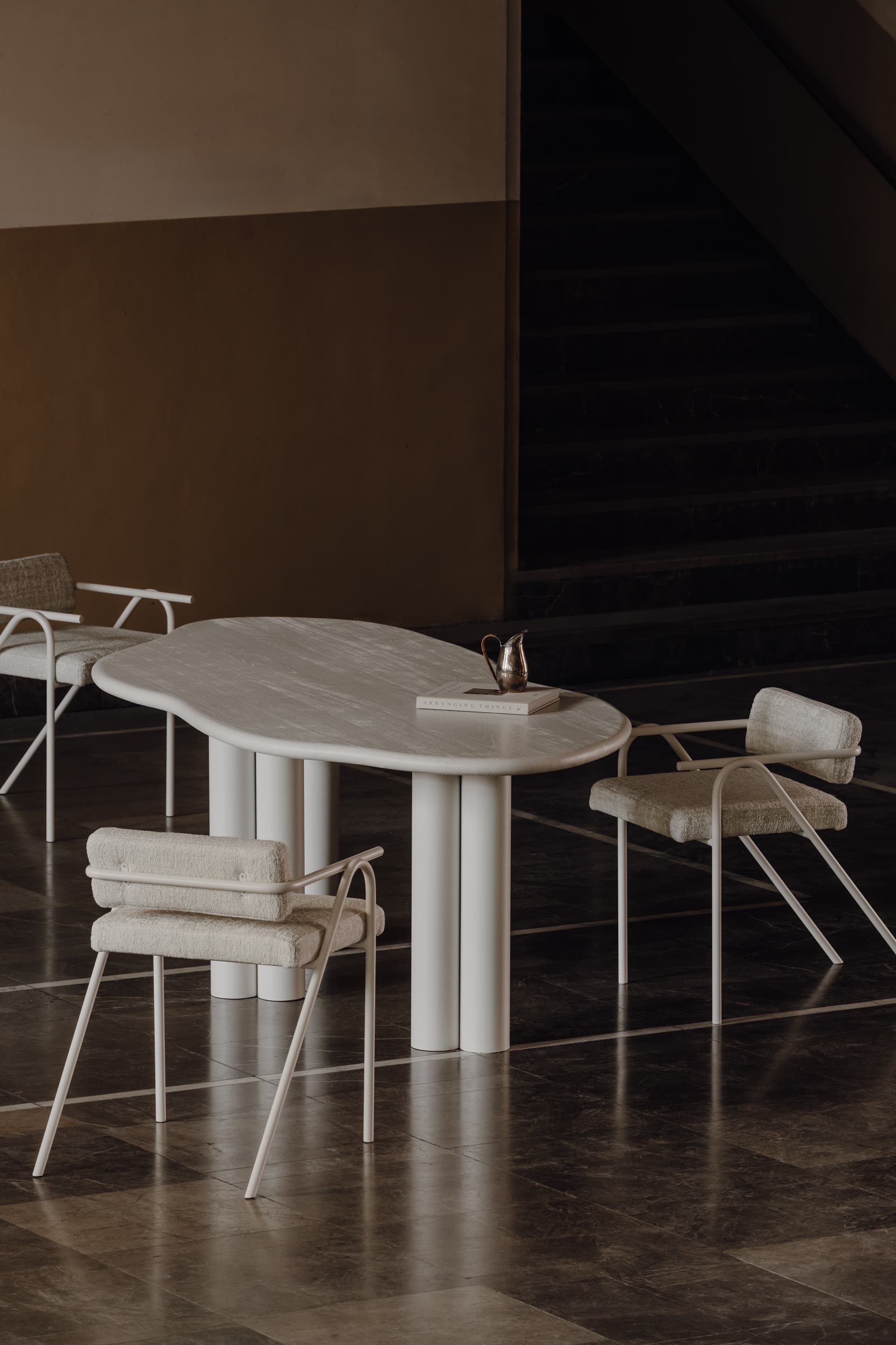 Chair 53x69x71 cm powder-coated steel black, no designer, no brand - 62887