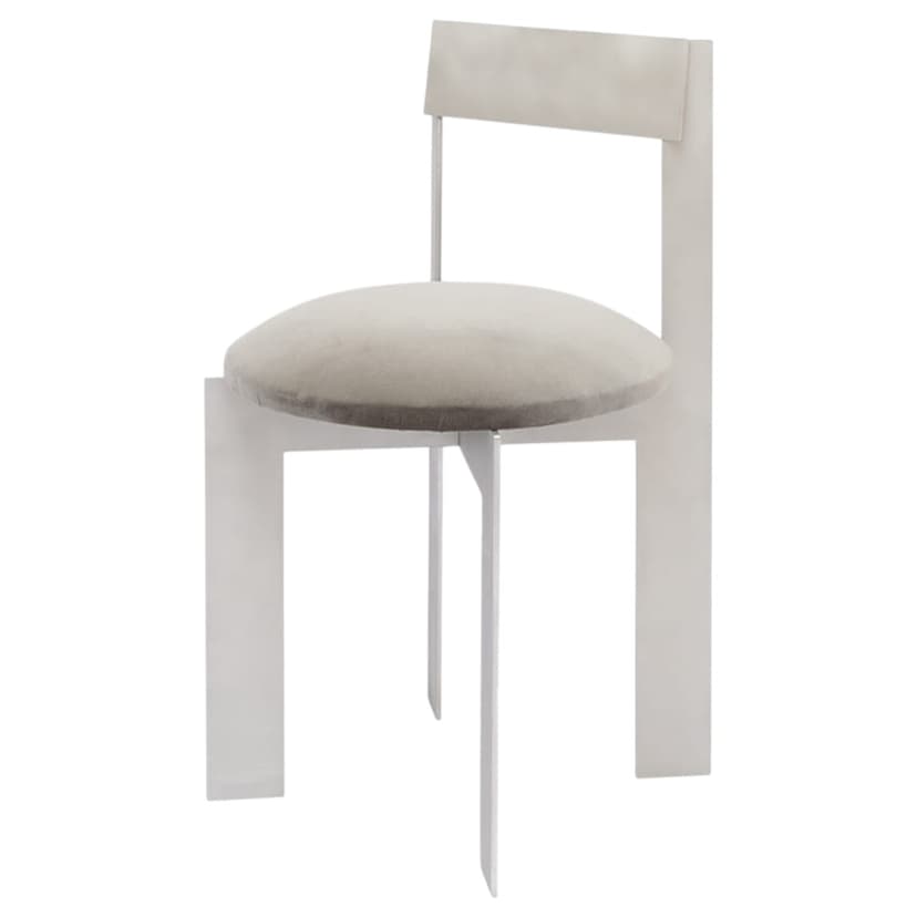 Krzesło tapicerowane aluminium Object113, NG Design