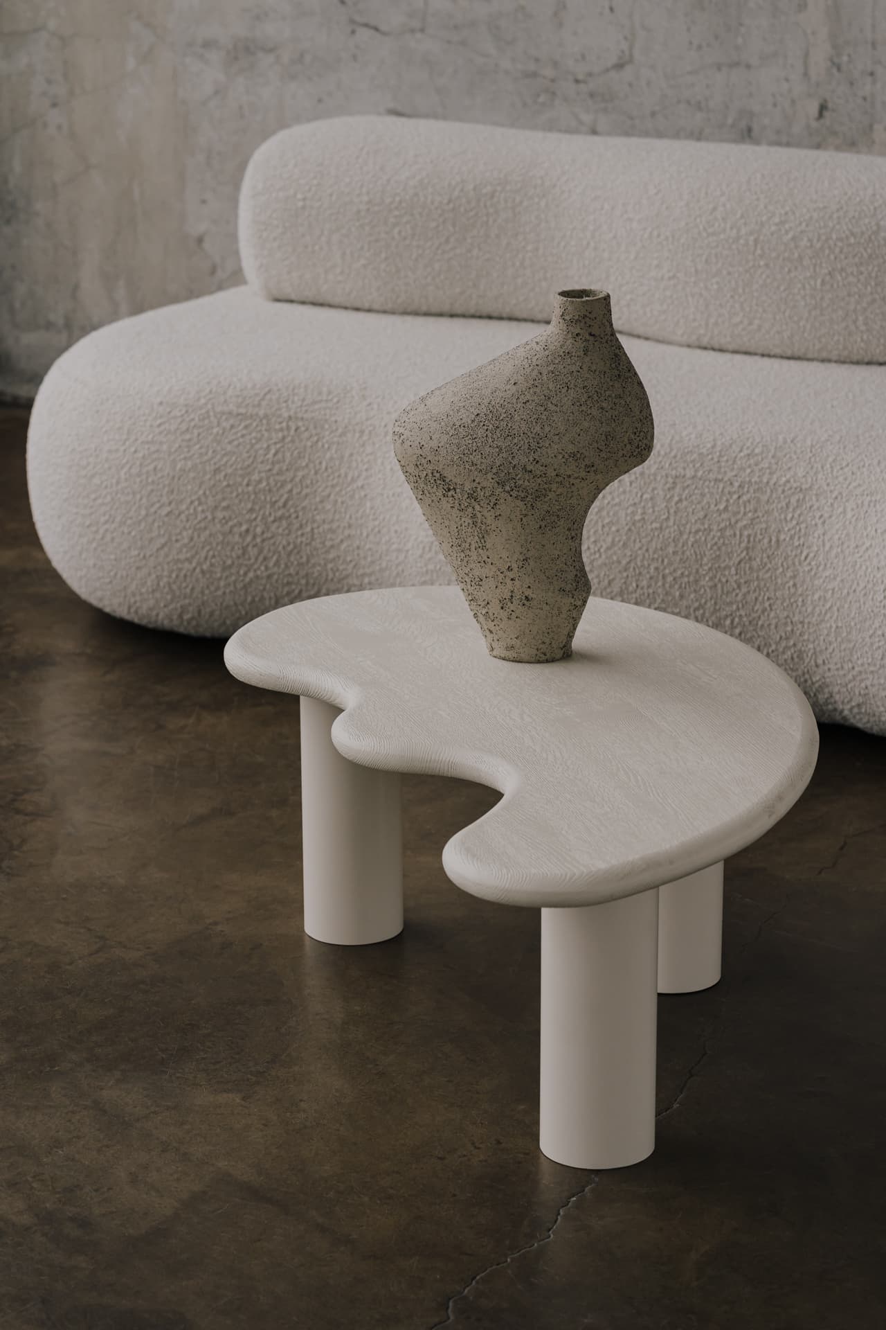 Stolik kawowy dąb/stal Object078, NG Design - 63019