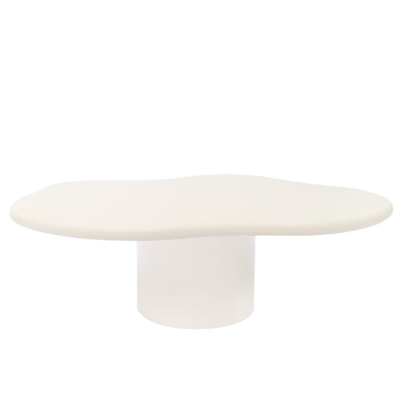 Side table Ø40x41 cm black powder-coated steel, no designer, no brand