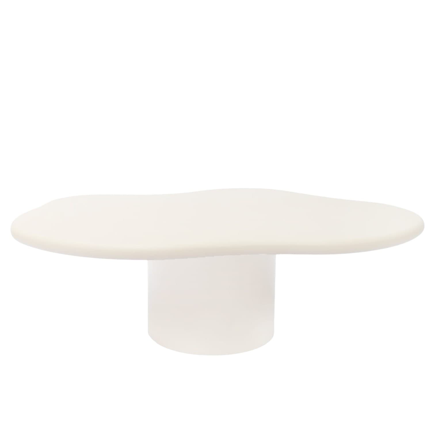 Stolik kawowy mdf biały object074, NG Design