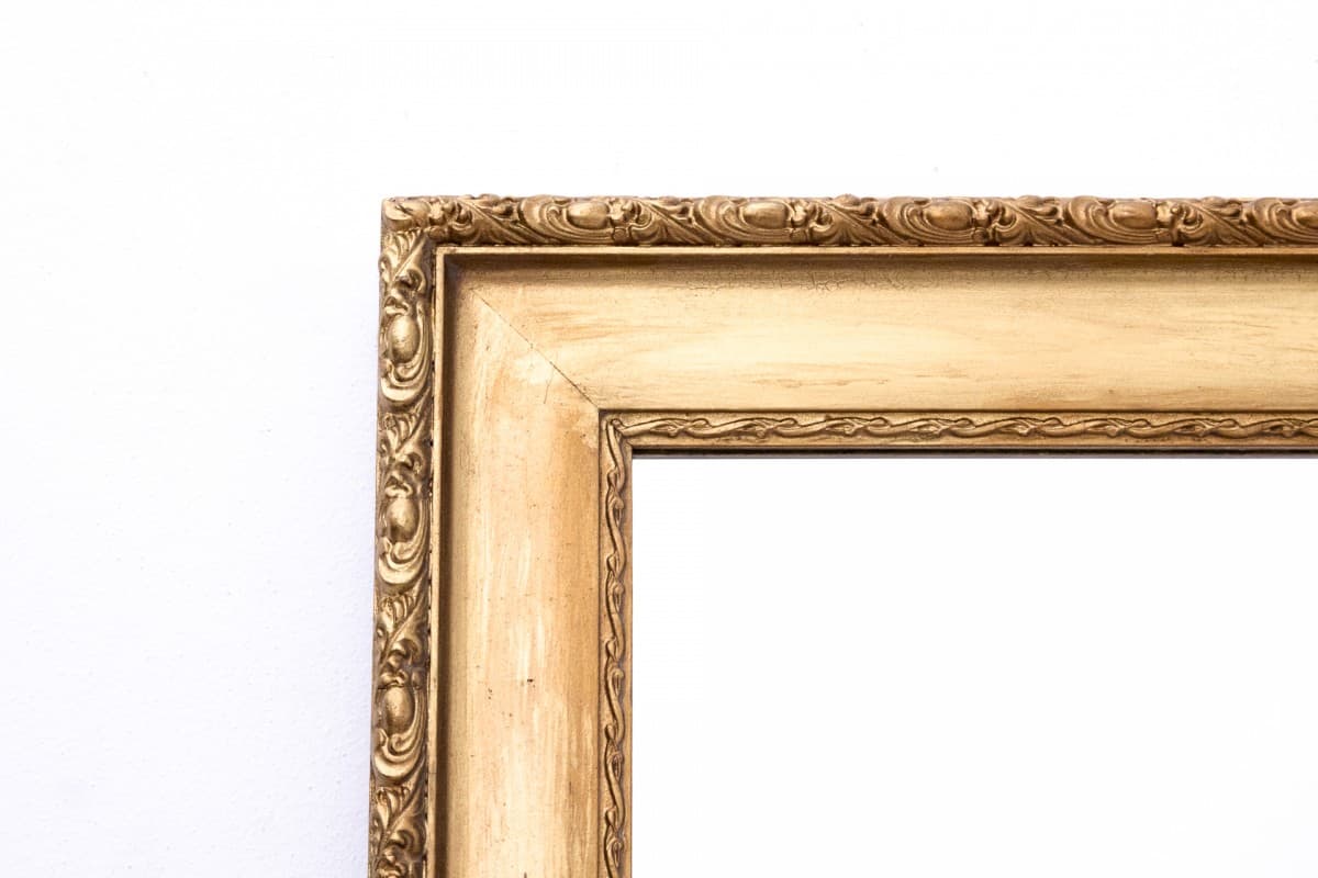 Gold Wall Mirror in Baroque Style, Europe, Early 20th Century - 50293