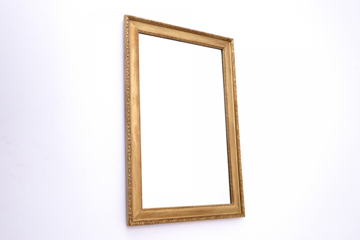 Gold Wall Mirror in Baroque Style, Europe, Early 20th Century - 50291