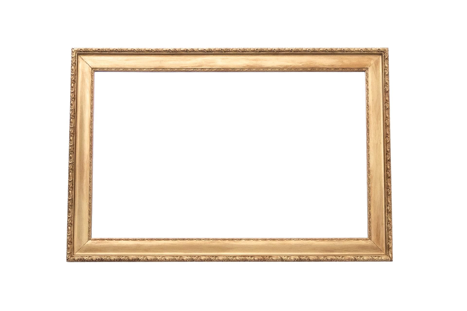 Gold Wall Mirror in Baroque Style, Europe, Early 20th Century