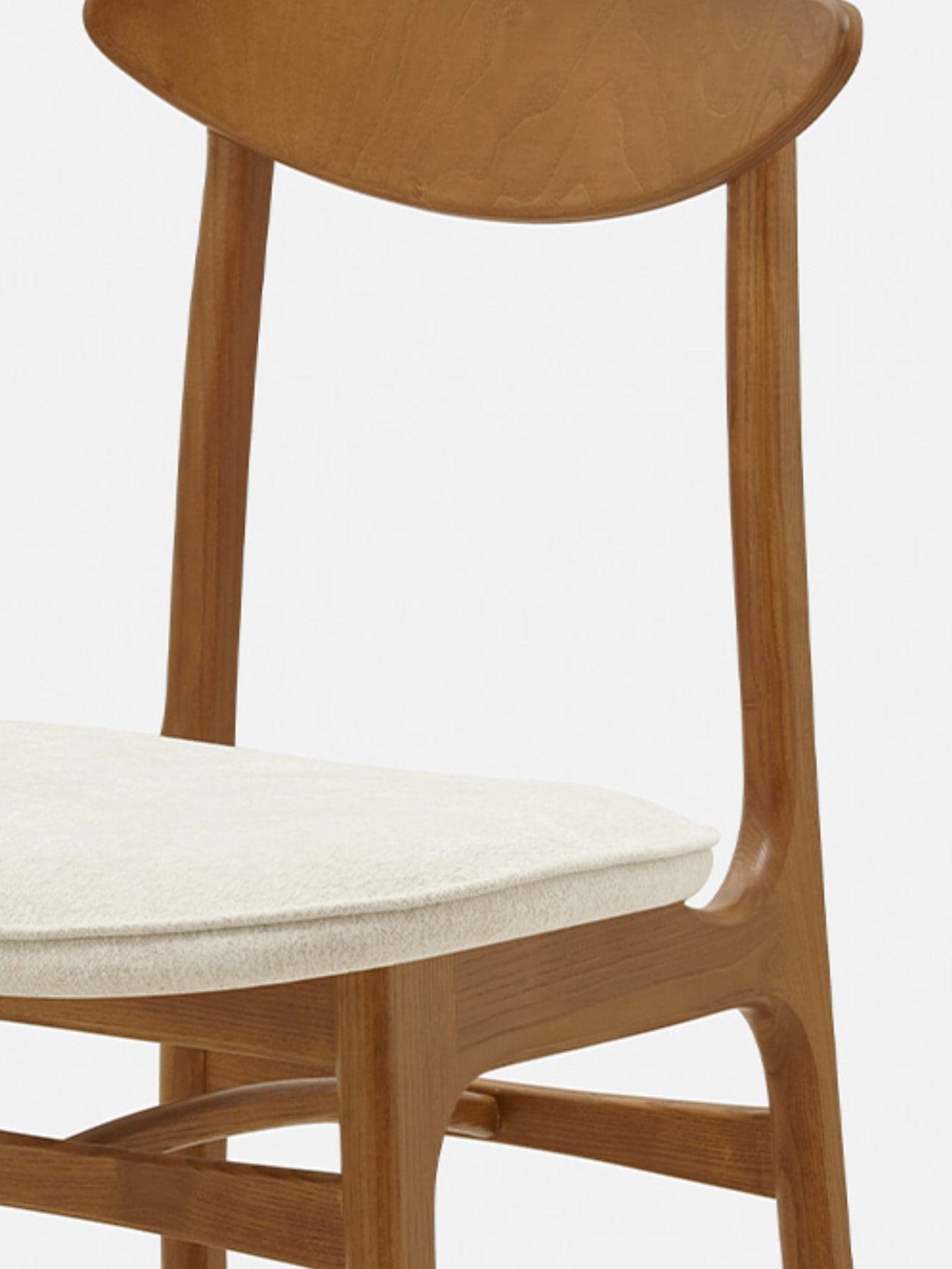 Krzesło 200-190 Mix, Marble White, jesion 03 Dark, proj. R. Hałas, 366 Concept - 63634