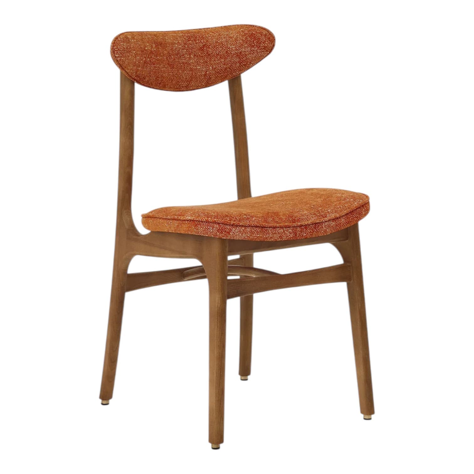 200-190 Chair 45x52x83 cm ash upholstered Marble Orange fabric, by Rajmund Hałas, 366 Concept