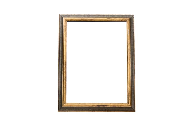 Złocone lustro, Francja, lata 60. - WYMIARY