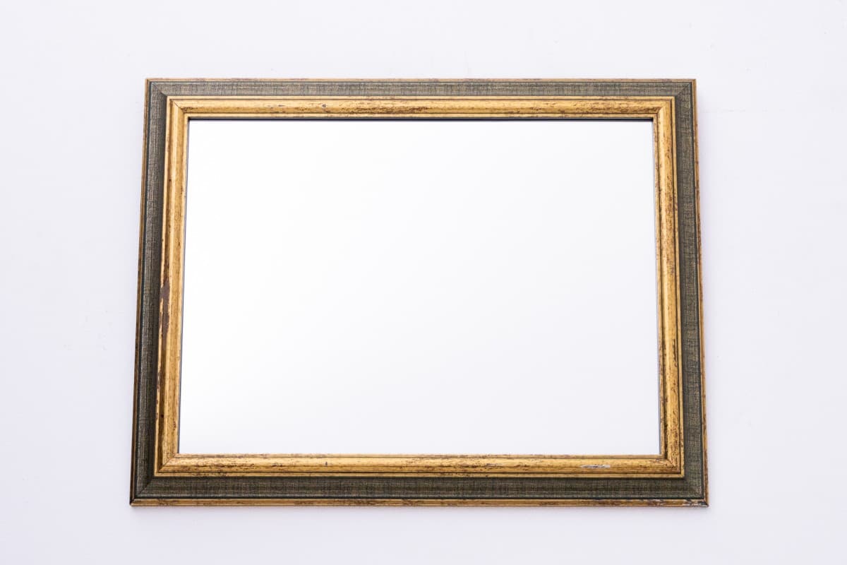 Złocone lustro, Francja, lata 60. - 50312