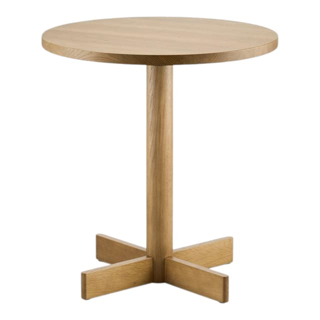 Stolik bistro H75, 03 Dark, jesion, 366 Concept - WYMIARY