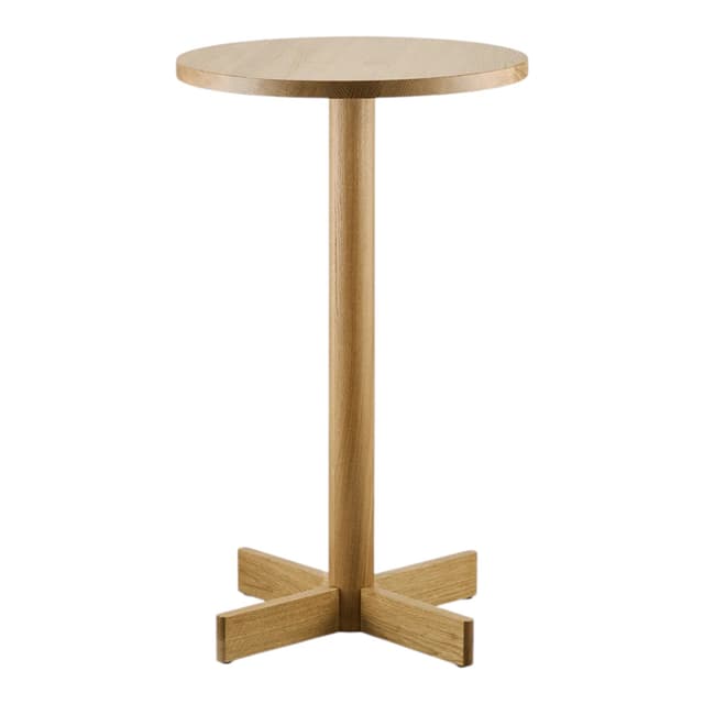 Bistro table Ø60x105 cm ash wood brown, 366 Concept - DIMENSION