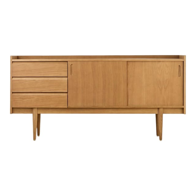 Komoda długa, Sirius 1050, dąb jasnobrązowy, 366 Concept - WYMIARY