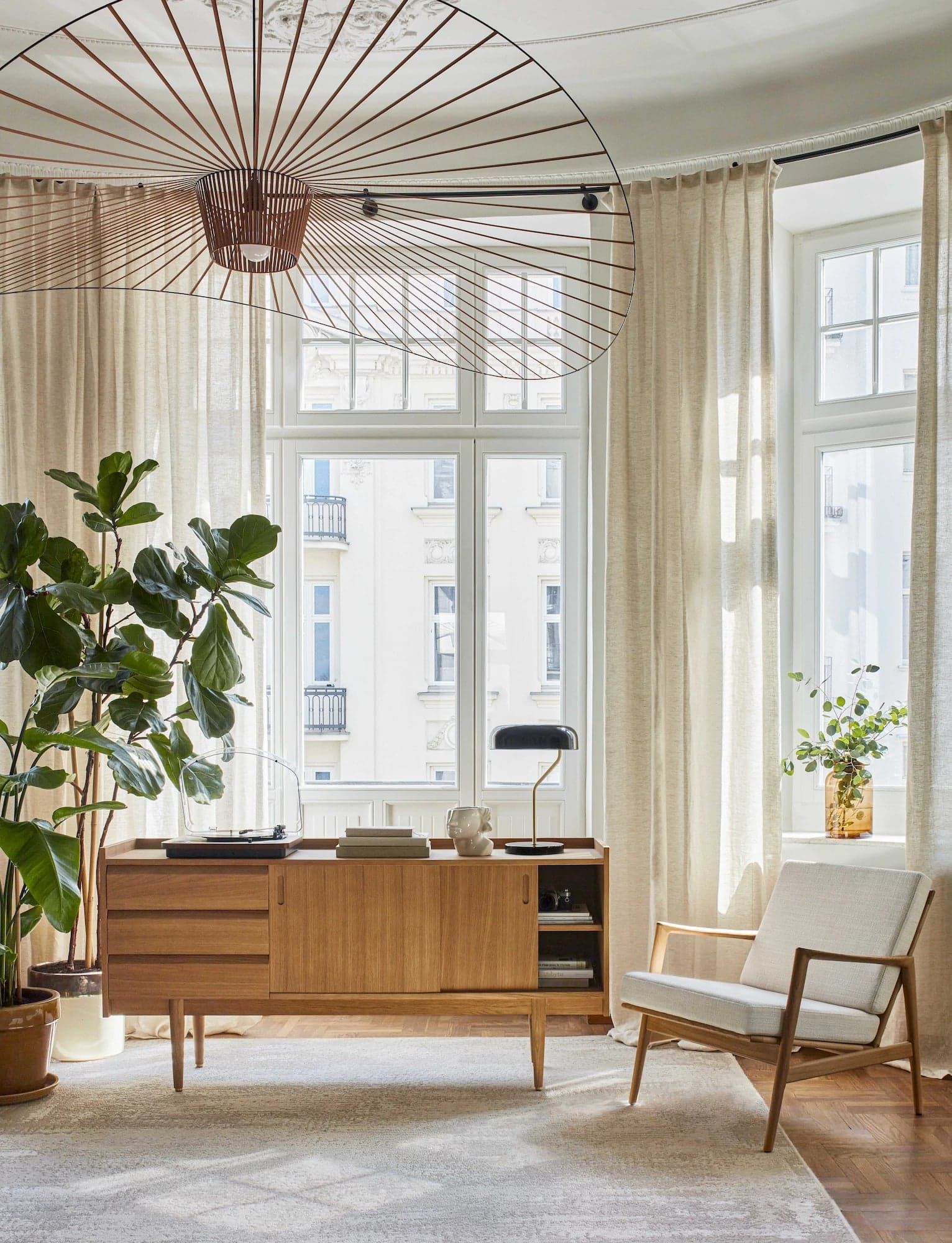 Komoda długa, Sirius 1050, dąb jasnobrązowy, 366 Concept - 63969