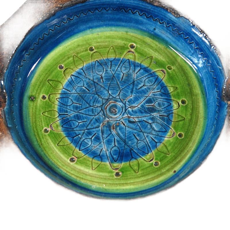 Ceramiczna popielnica, proj. A. Londi dla Bitossi, Włochy, lata 60. - 5508