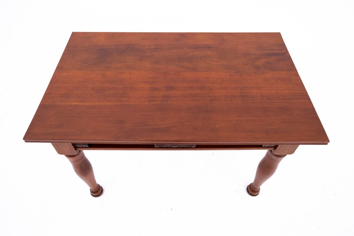 Mahoniowy stół secesyjny, Polska, lata 20. - 191509